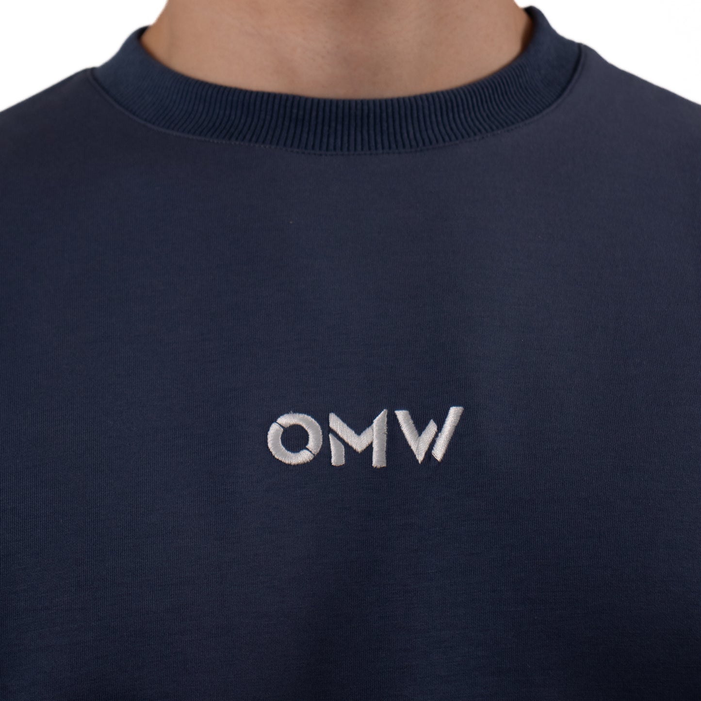 'OMW' Essentials Crew Neck T-Shirt