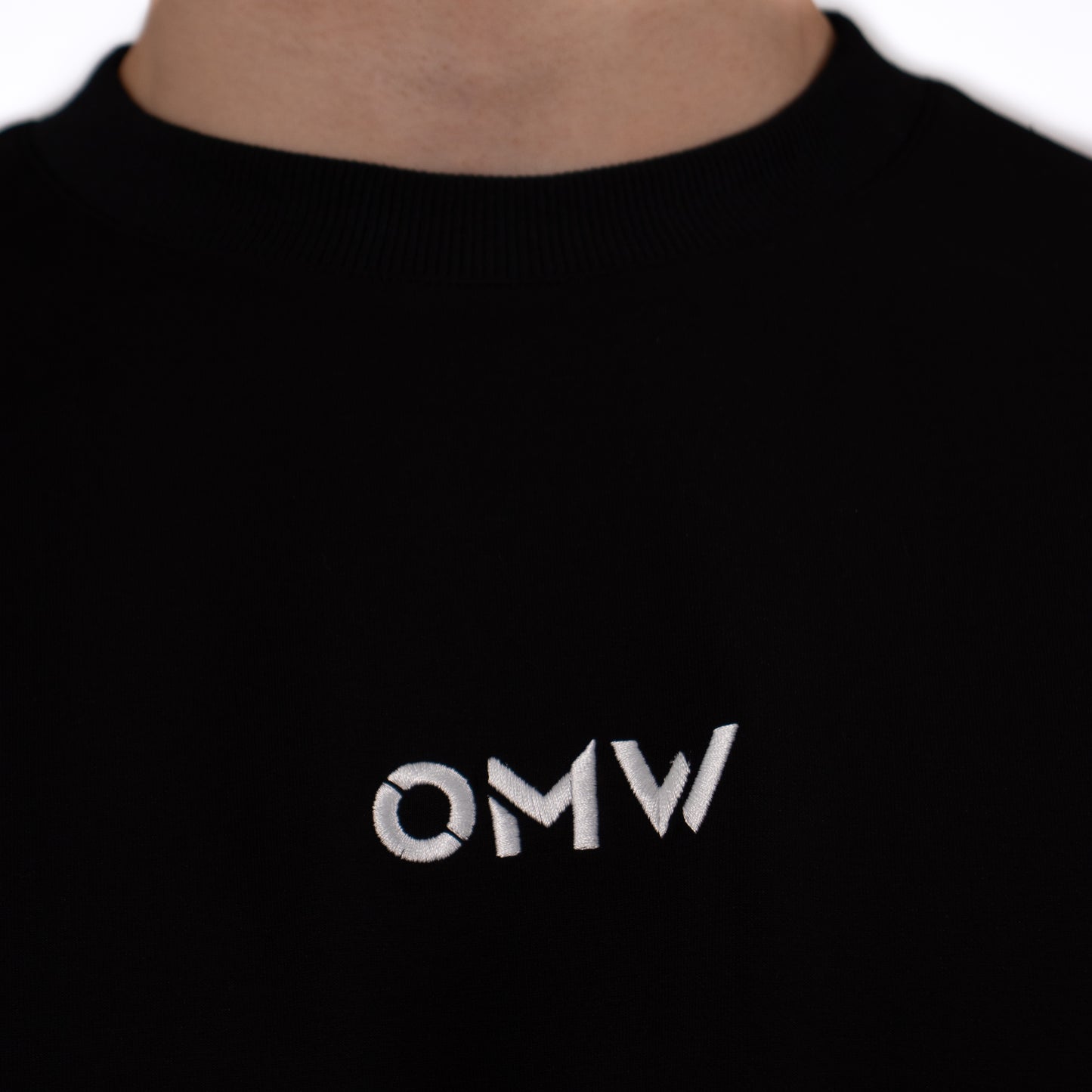 'OMW' Essentials Crew Neck T-Shirt