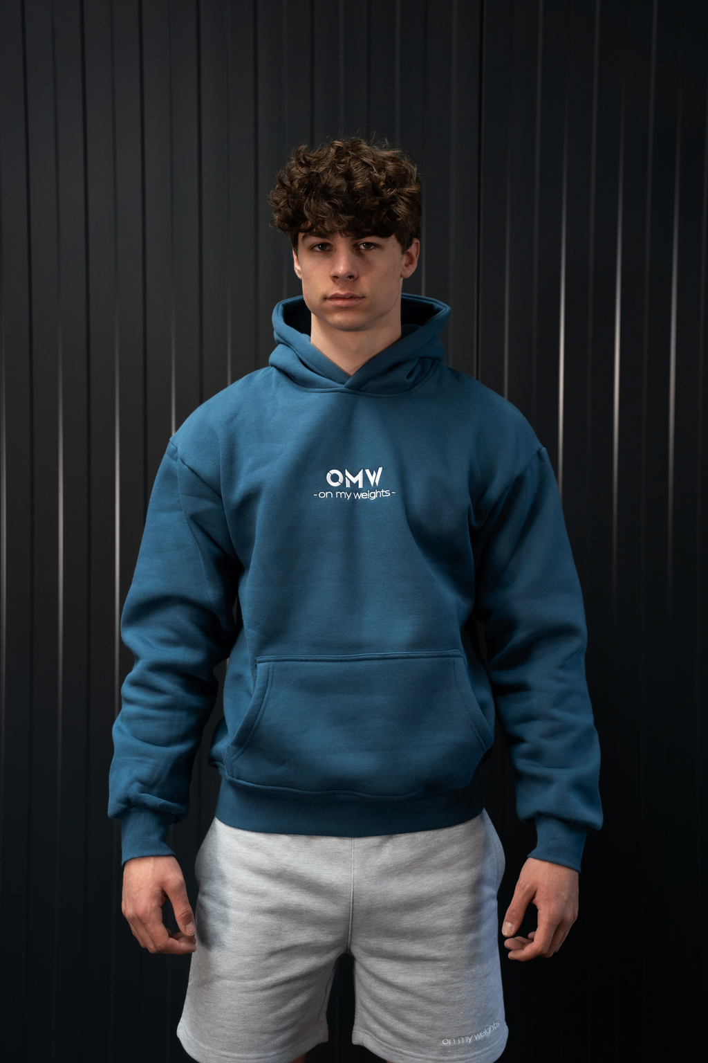 Heavyweight Hoodie Blauw