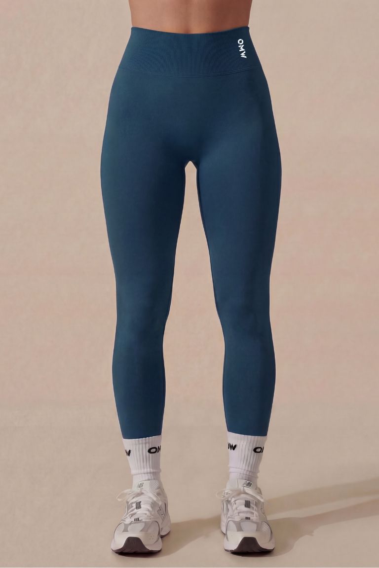 Motion High-Waisted Leggings Cyaan