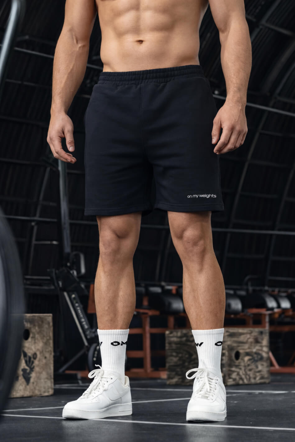 Athlete Shorts Zwart