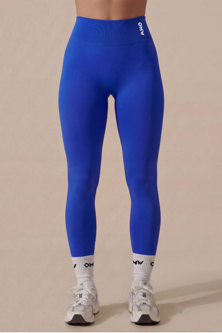 Motion High-Waisted Leggings Blauw