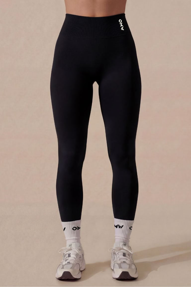 Motion High-Waisted Leggings Zwart