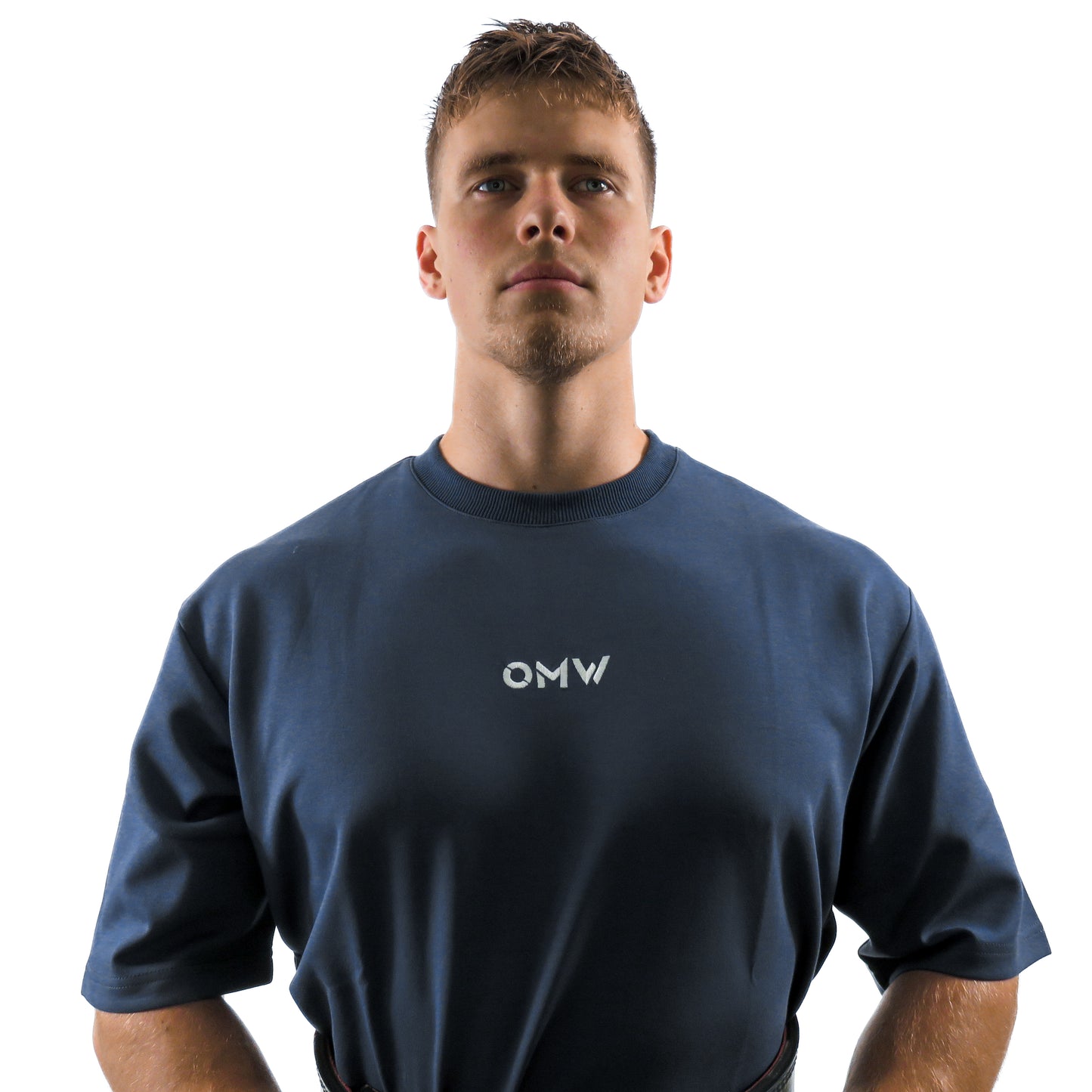 'OMW' Essentials Crew Neck T-Shirt