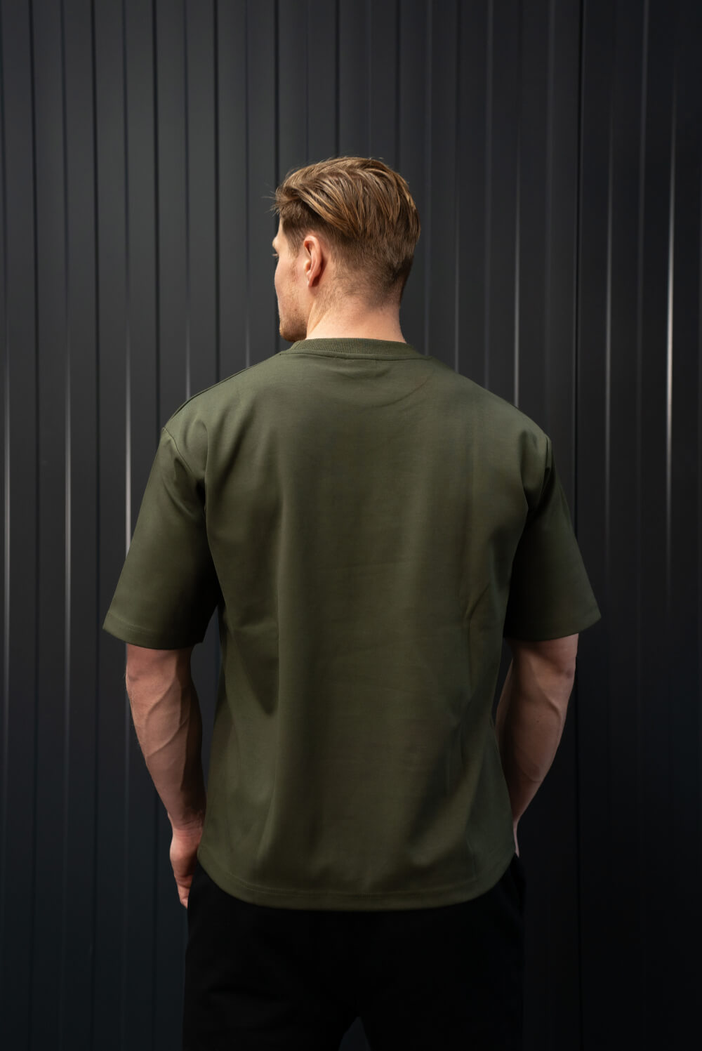 Crewneck T-Shirt Groen