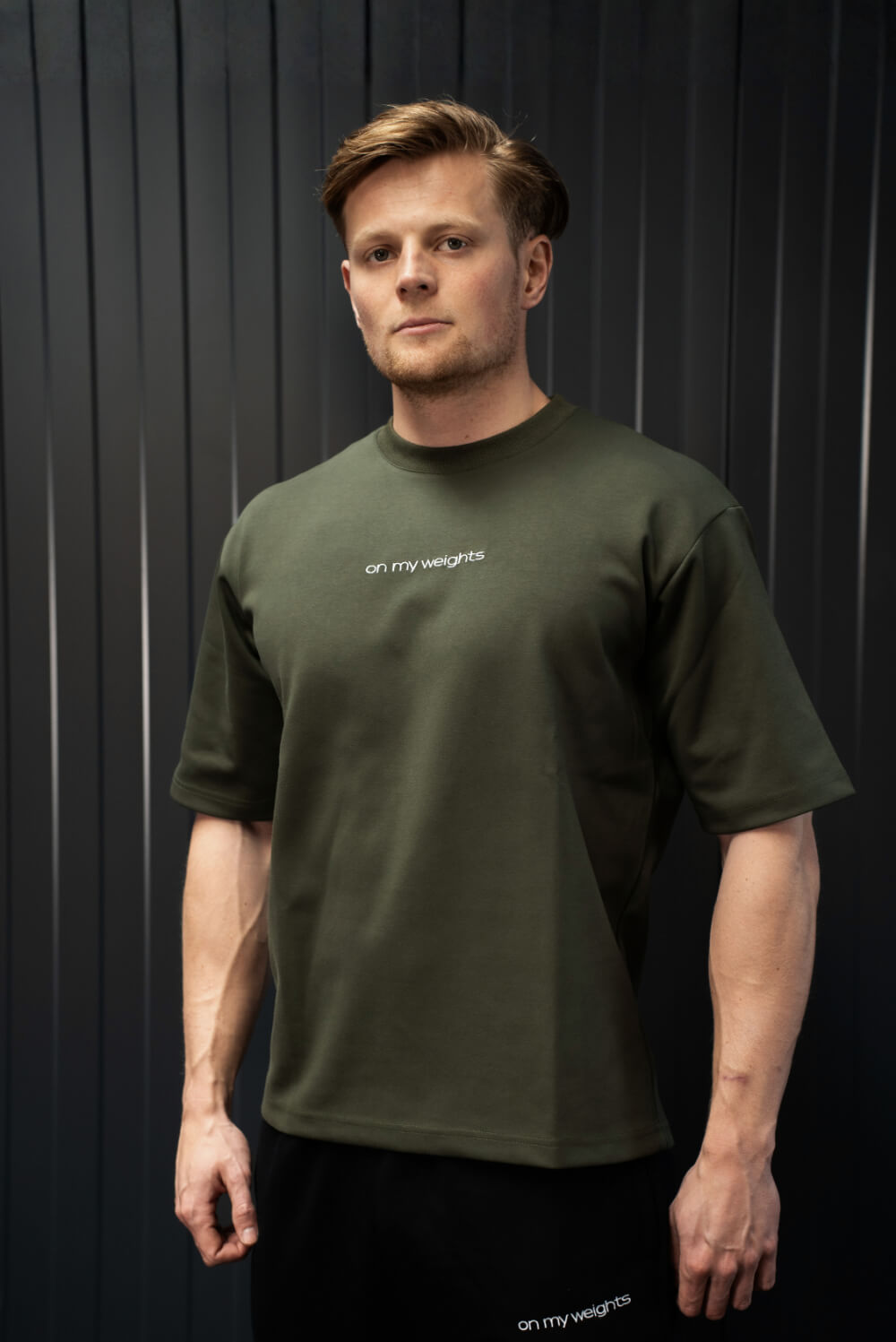 Crewneck T-Shirt Groen