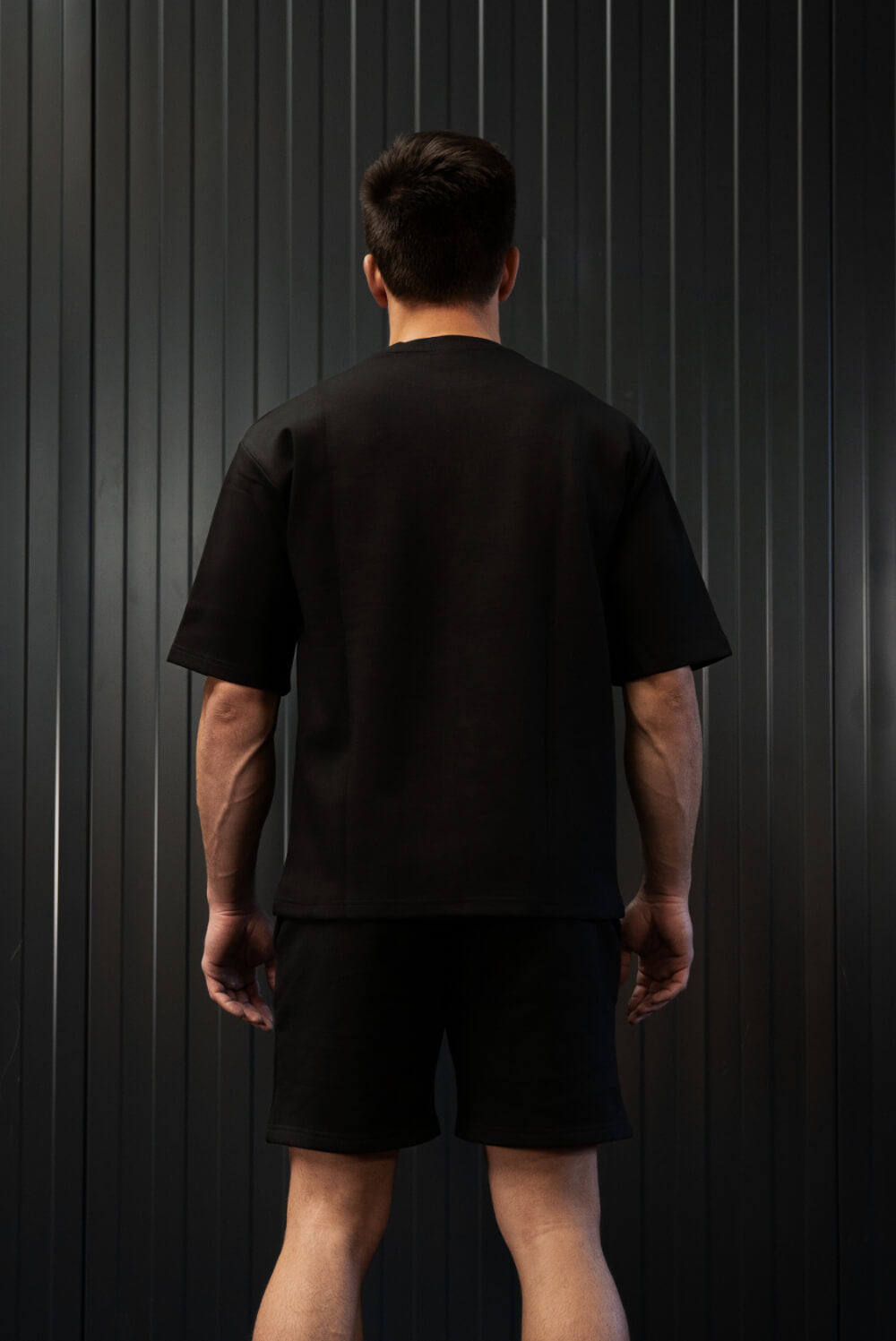 Crewneck T-Shirt Zwart