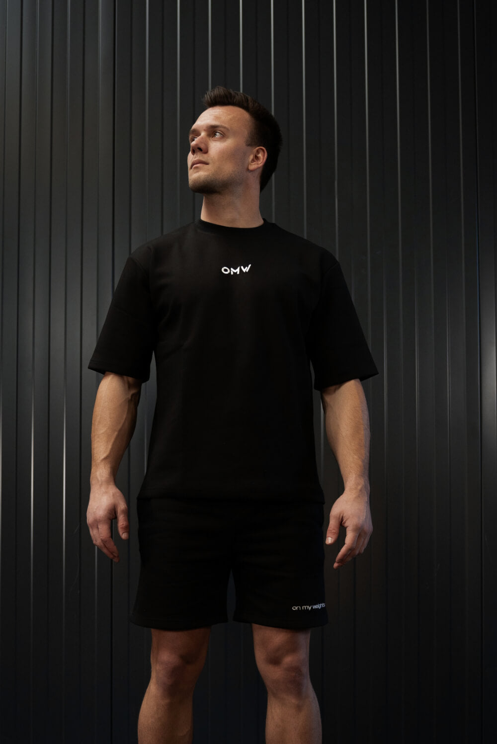 Crewneck T-Shirt Zwart