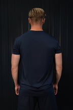 Polyester Tee Blauw
