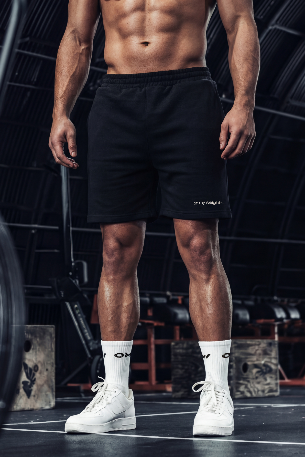 Athlete Shorts Zwart